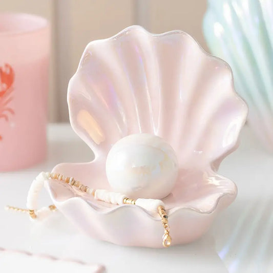 Shell Coastal Trinket Dish