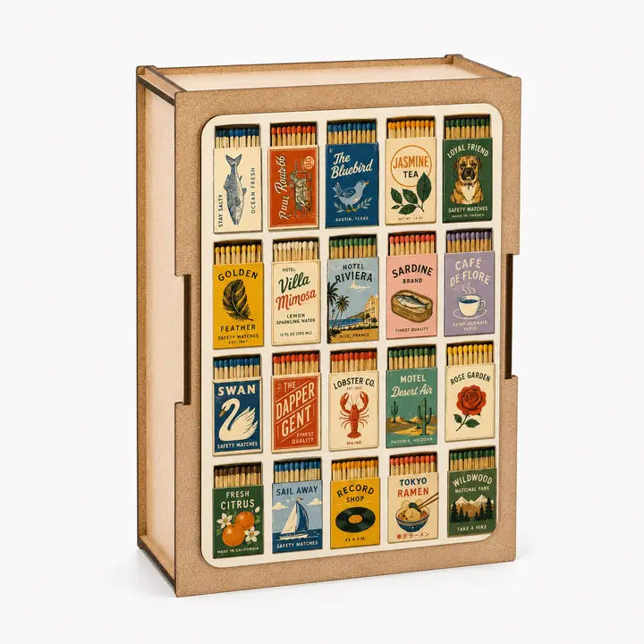 Vintage Matchbox Collection Mini Jigsaw Puzzle