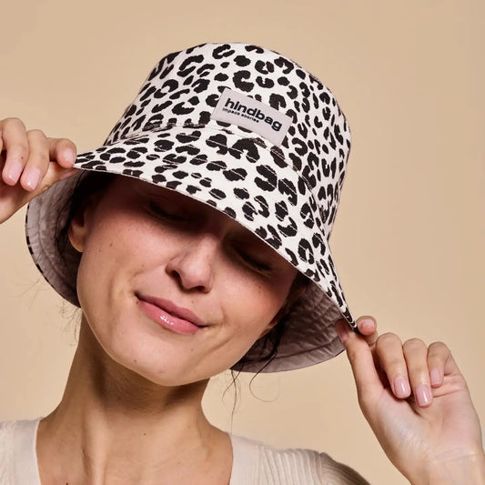 Bob the bucket hat Leopard Off-white