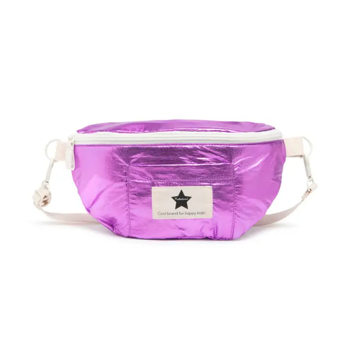 Metallic Kid Fanny Pack Violet