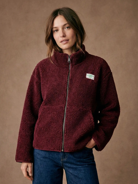 Bordeaux Fleece Jacket
