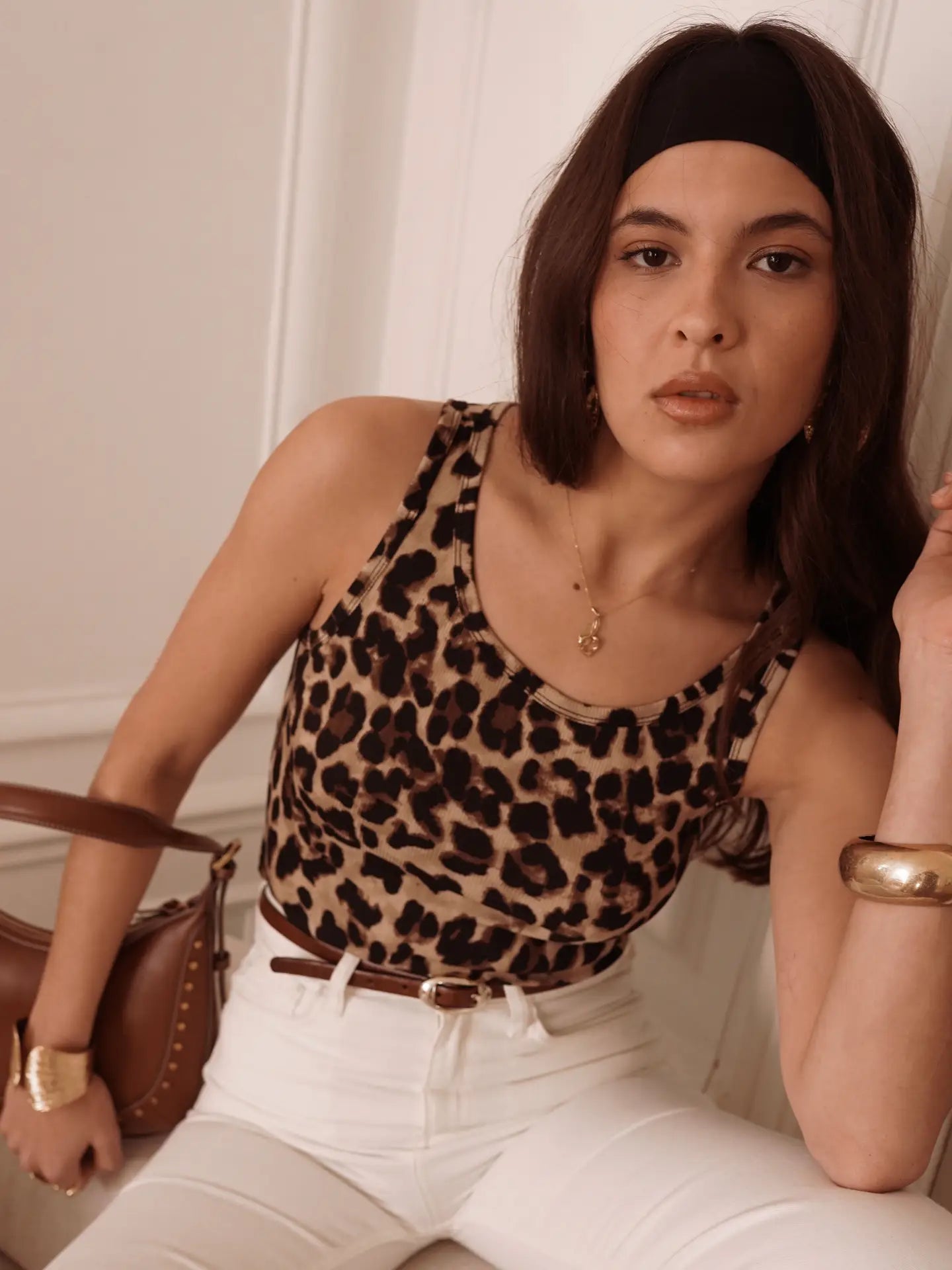 Leopard Tank  Top