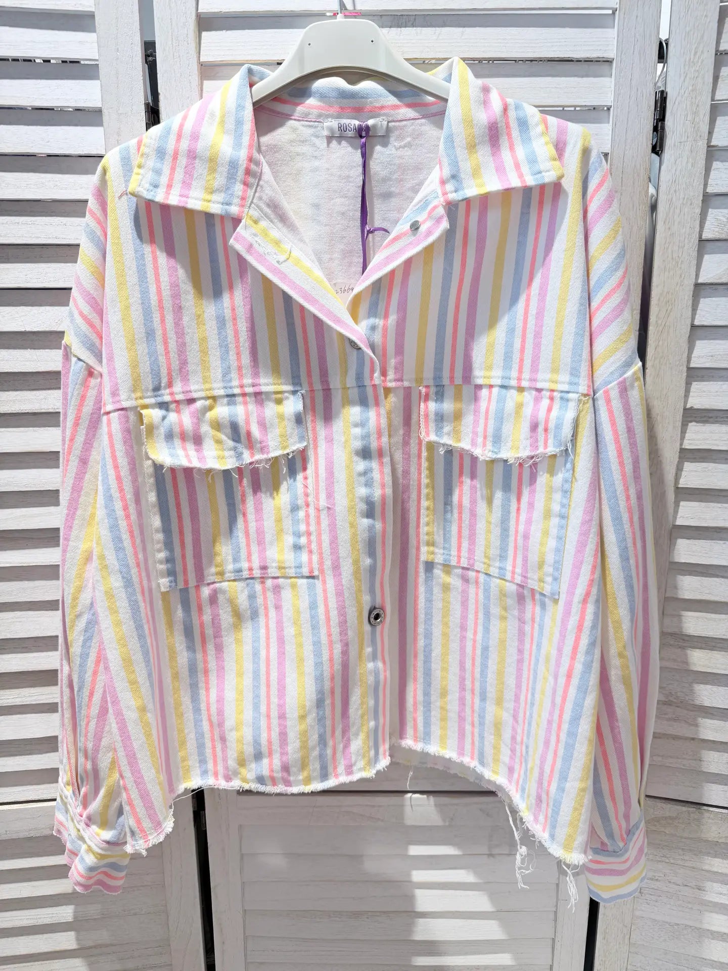 Colourful Striped Jacket