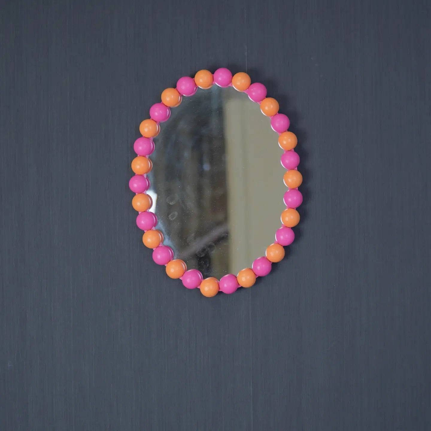 Oval Mirror Bubbles 29x22.5cm