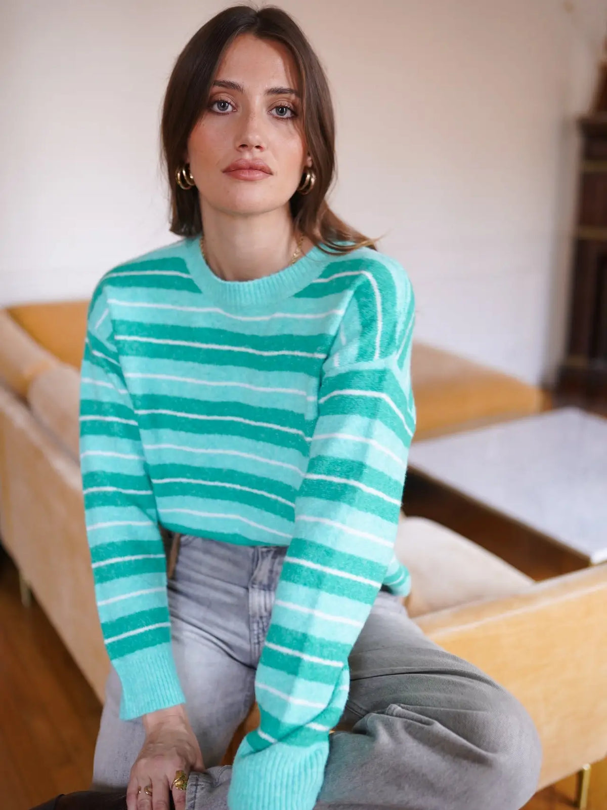 Beatrix Mesh Blouse