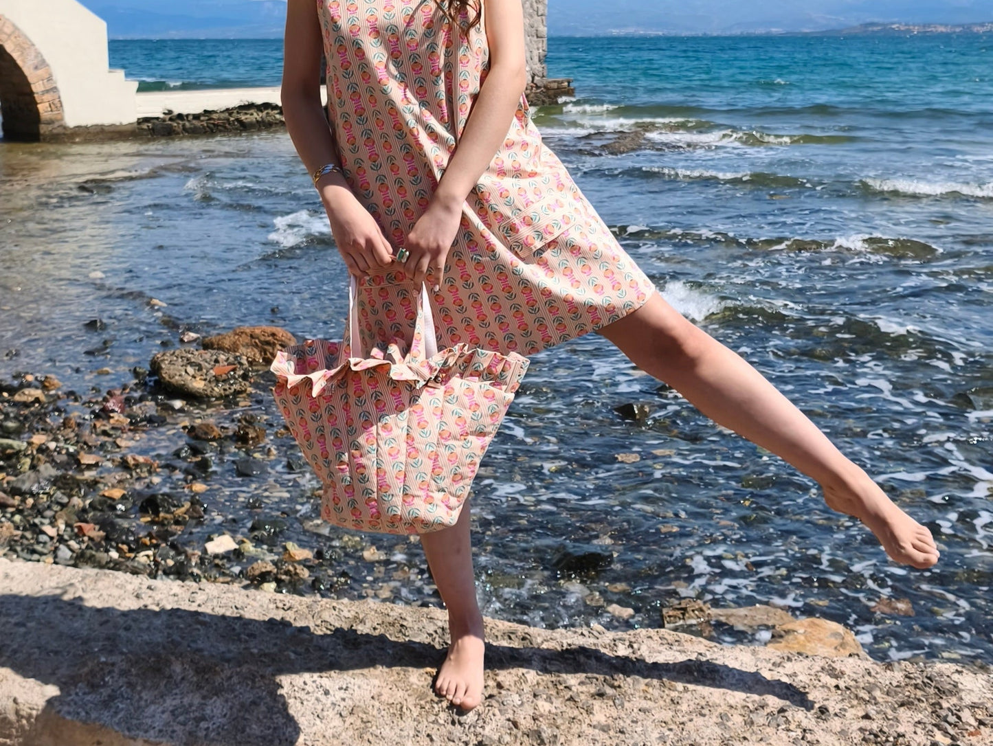 AMALFI SKATER DRESS