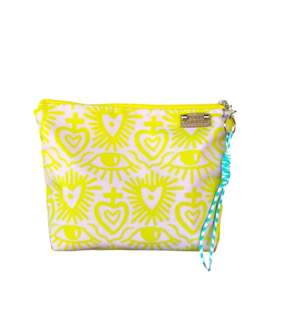 EYES YELLOW WATERPROOF POUCH