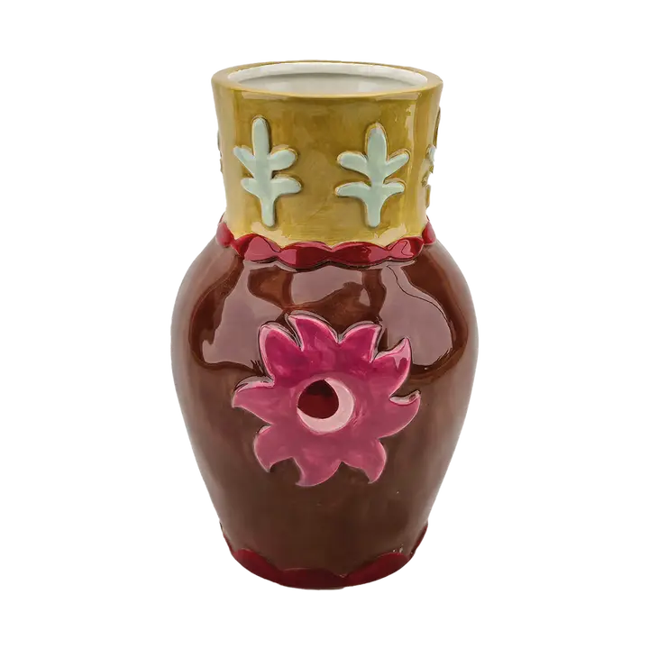 Brown Sun Vase 21.3 cm