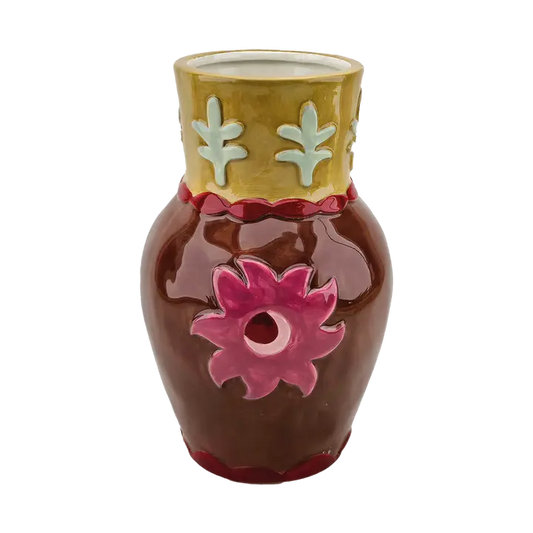 Brown Sun Vase 21.3 cm