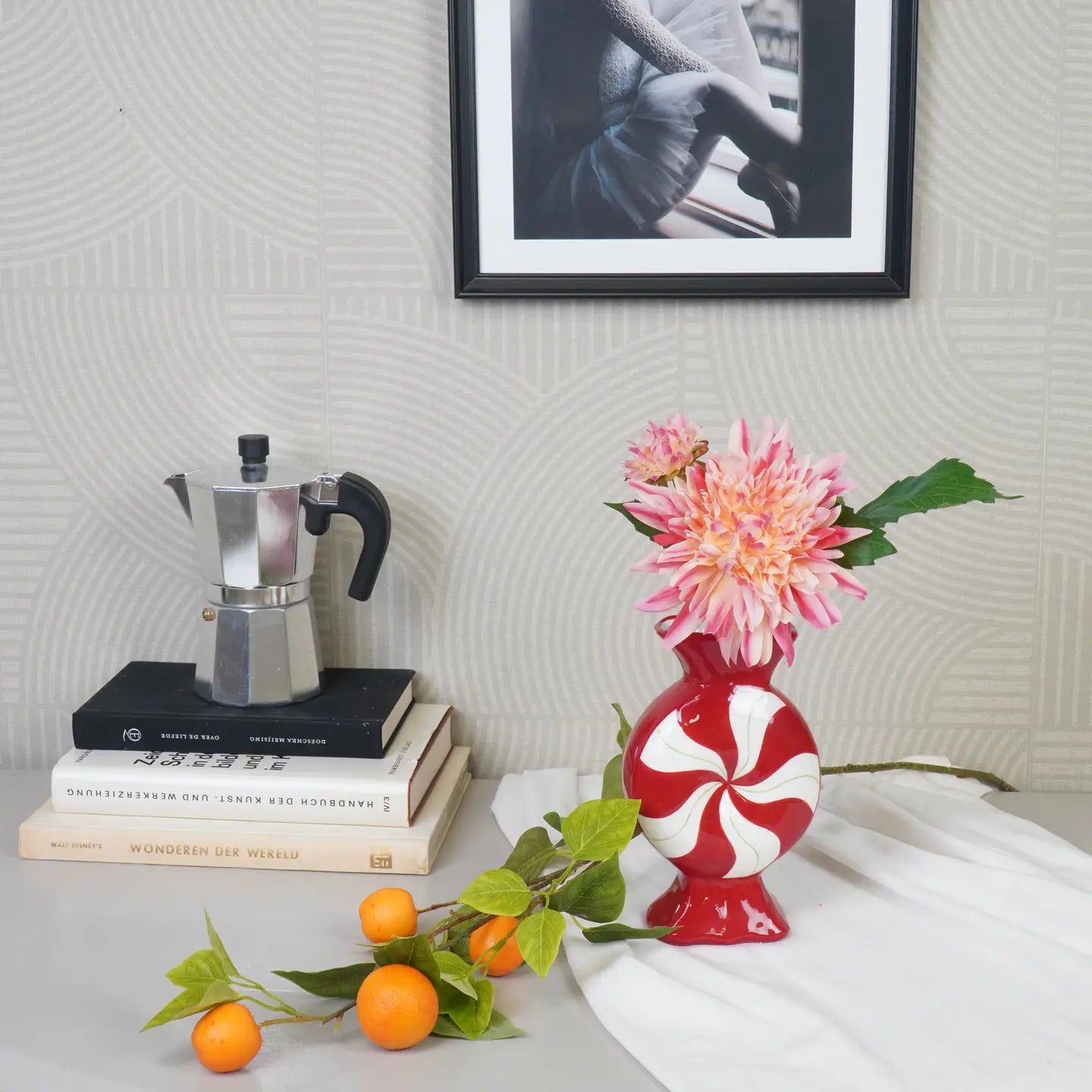 Candy Flower Vase 12x6,5x20cm