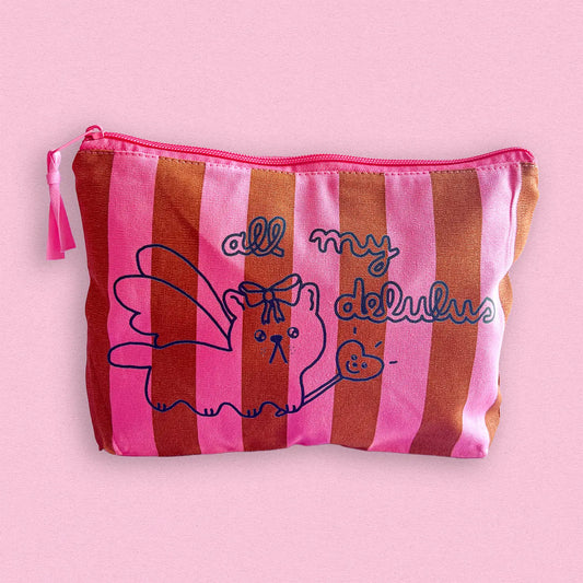 Accessory Bag All My Delulus - Pink