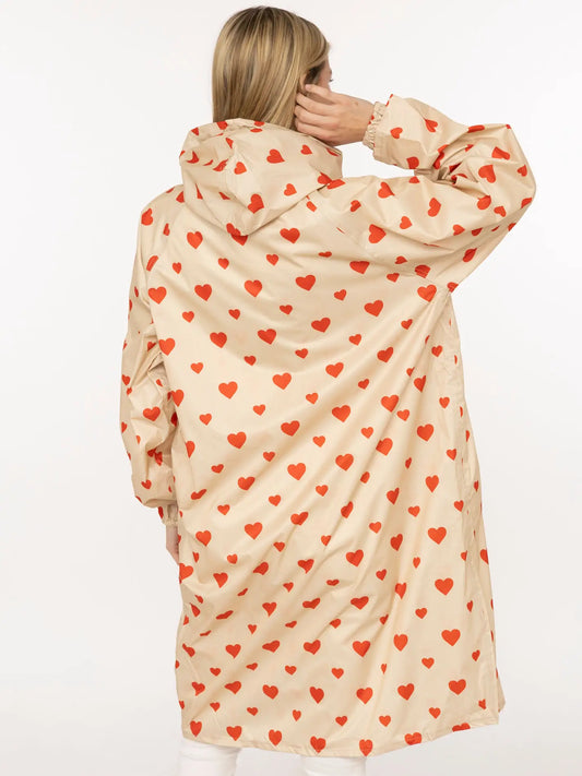 Raincoat "Love" Beige
