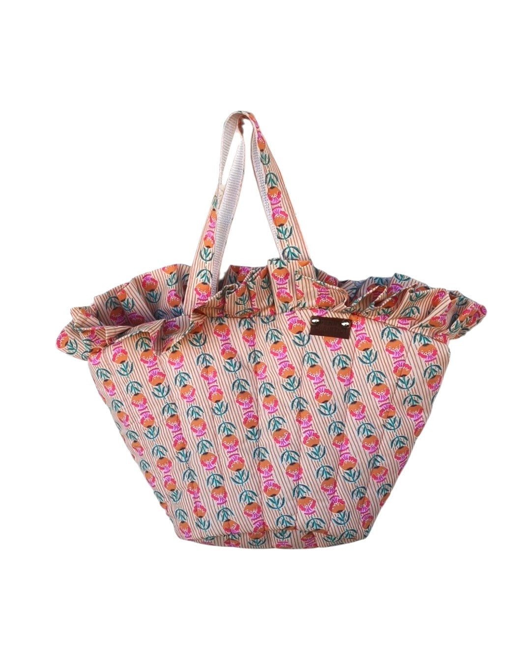AMALFI CORAL HANDBAG