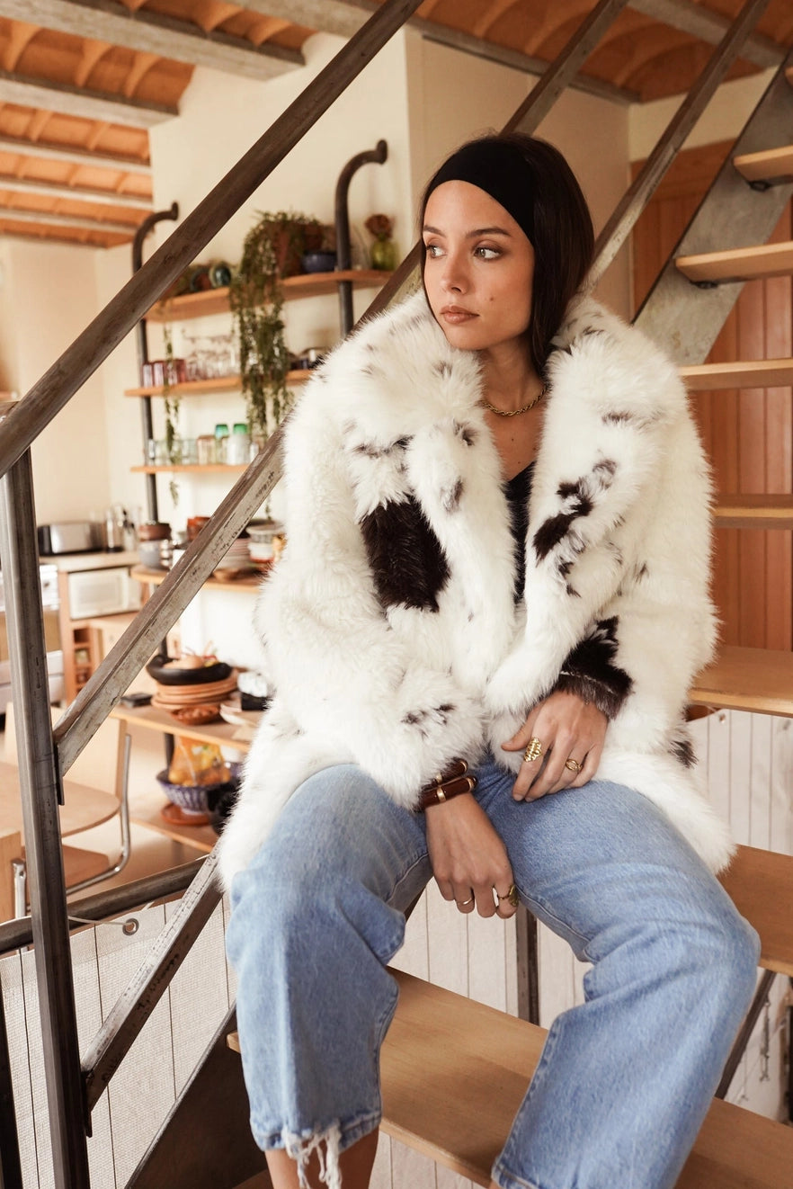 Monica Faux Fur Coat