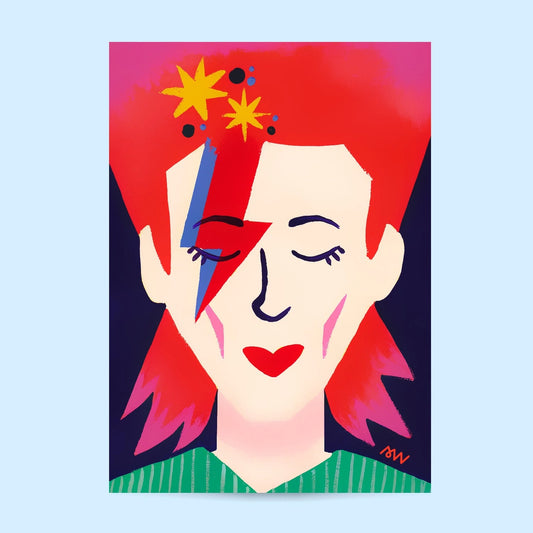 Bowie POSTER A4 30x20 cm