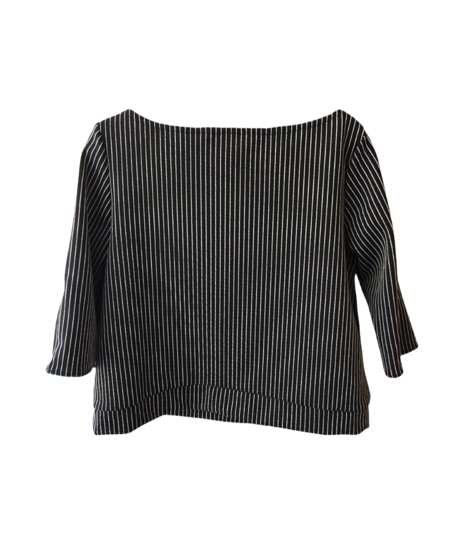 BLACK STRIPES TOP