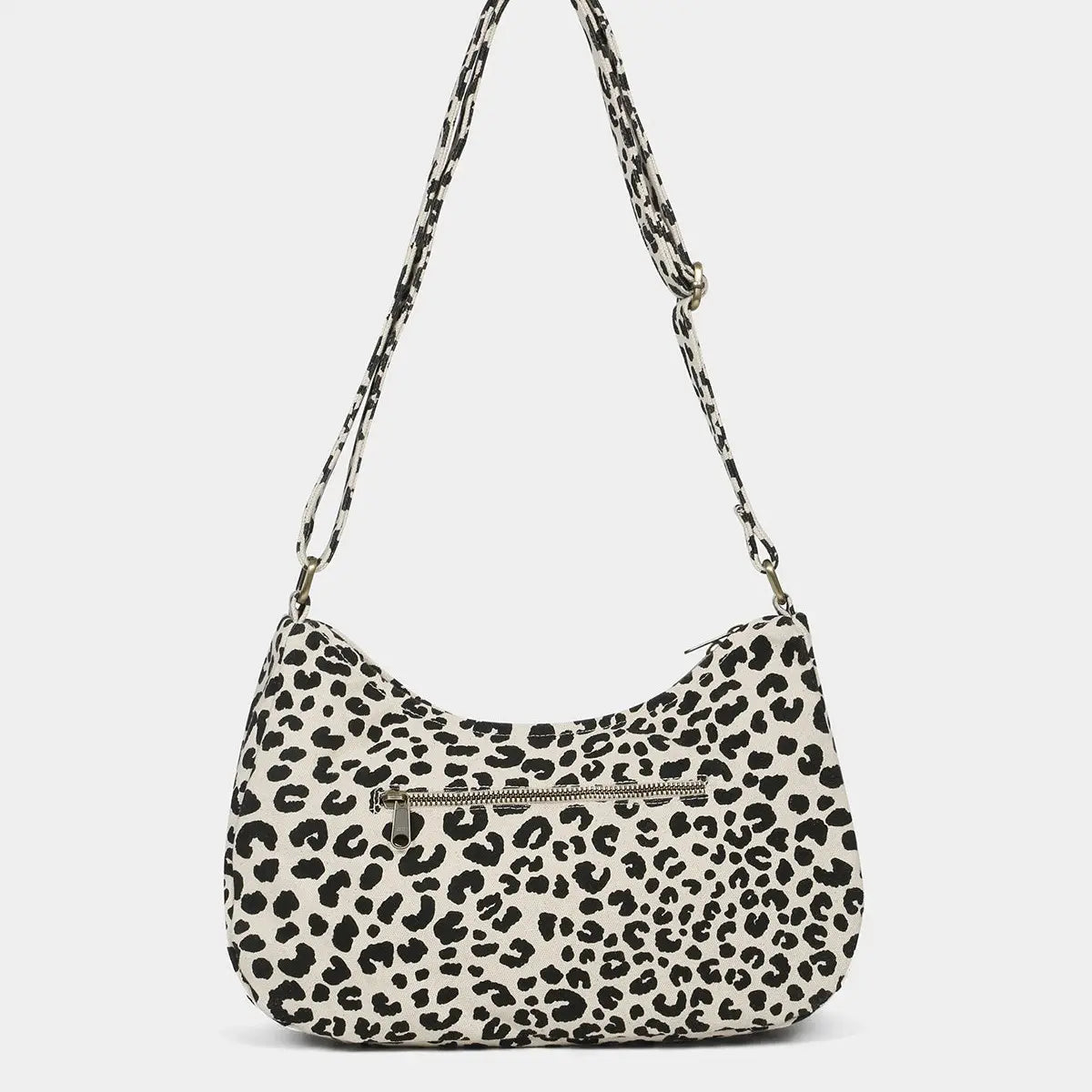 Rosa off-white leopard Bag