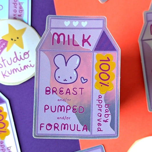 Milk Sticker