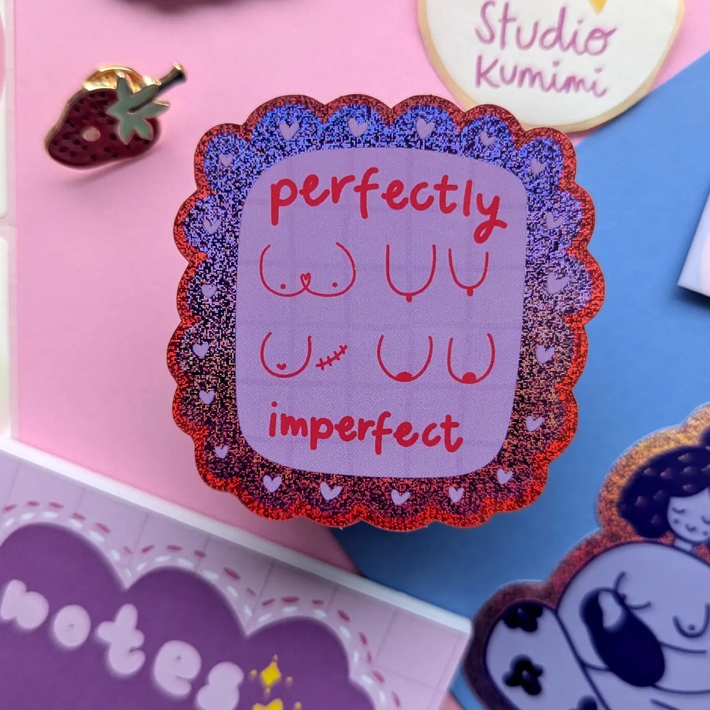 Perfectly Imperfect Sticker