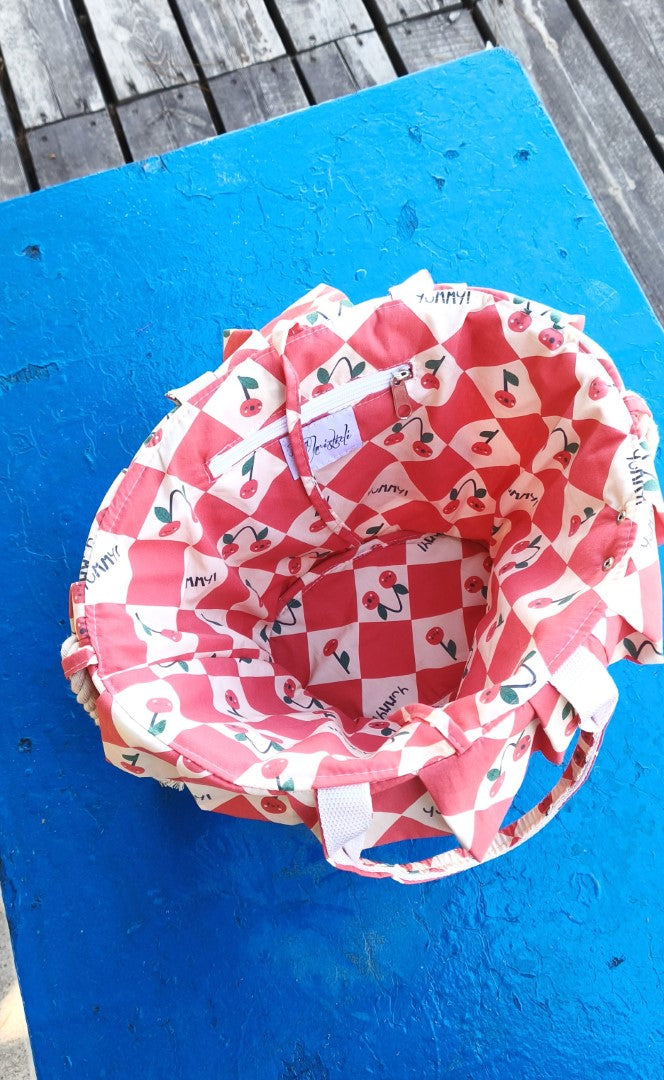 CHERRY CORAL HANDBAG
