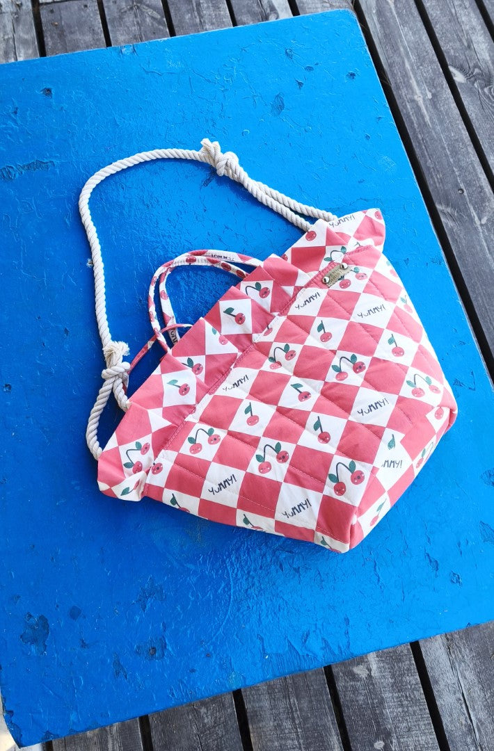 CHERRY CORAL HANDBAG