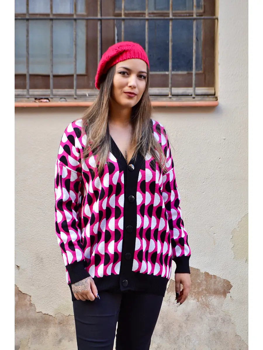 Geo Cardigan