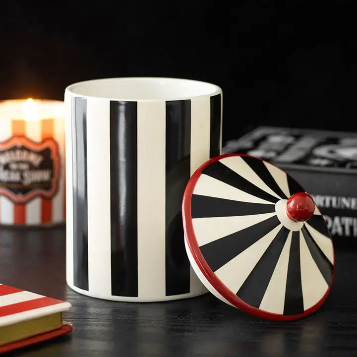 Circus Tent Storage Jar
