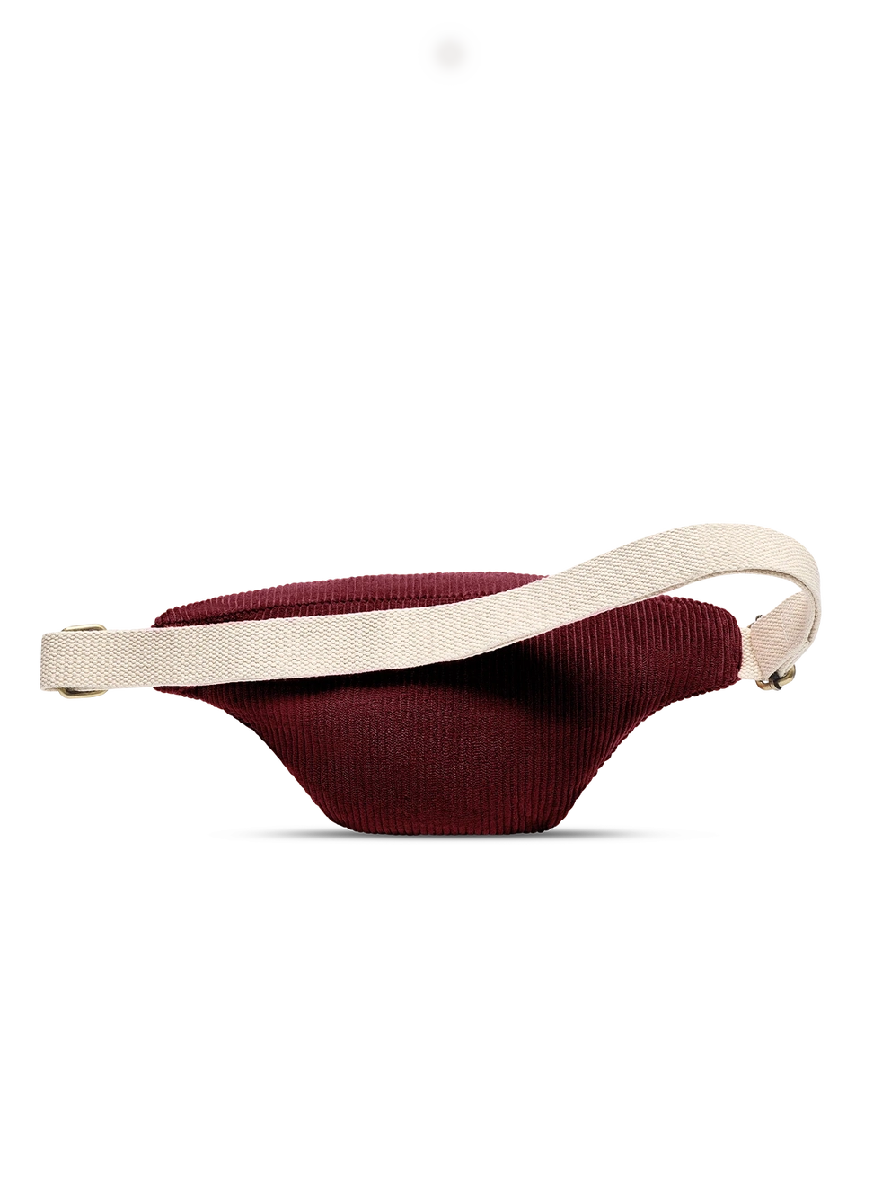 Olivia Burgundy Velvet Waist Bag