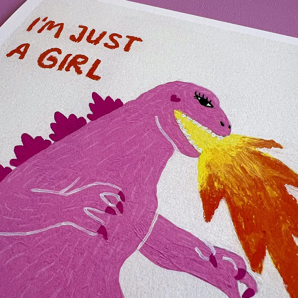Fineart A4 I'm Just A Girl