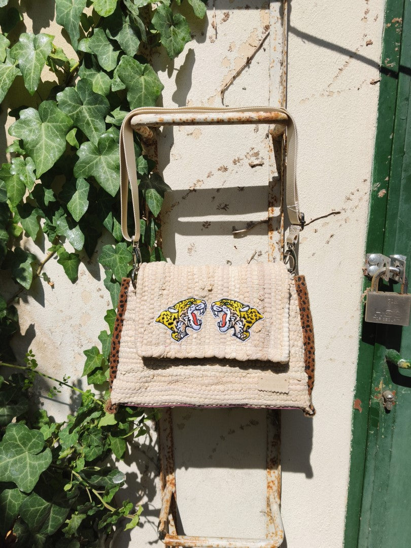 TIGERS BEIGE MALIBU HANDBAG