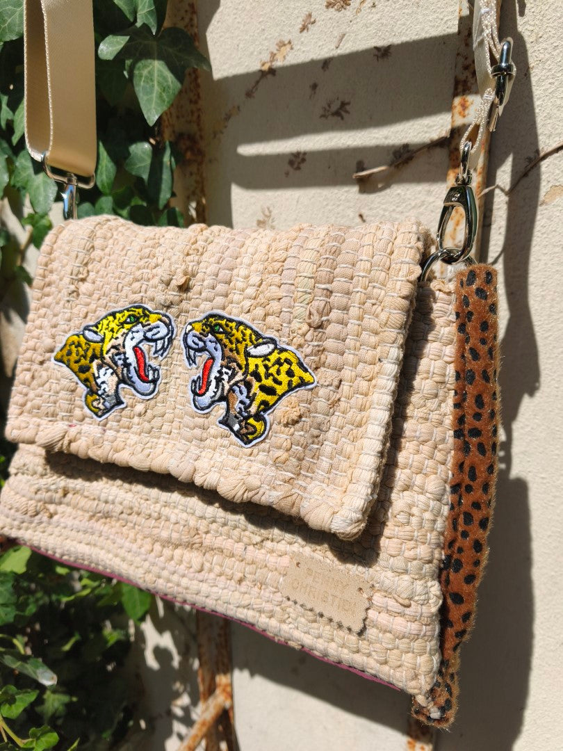 TIGERS BEIGE MALIBU HANDBAG