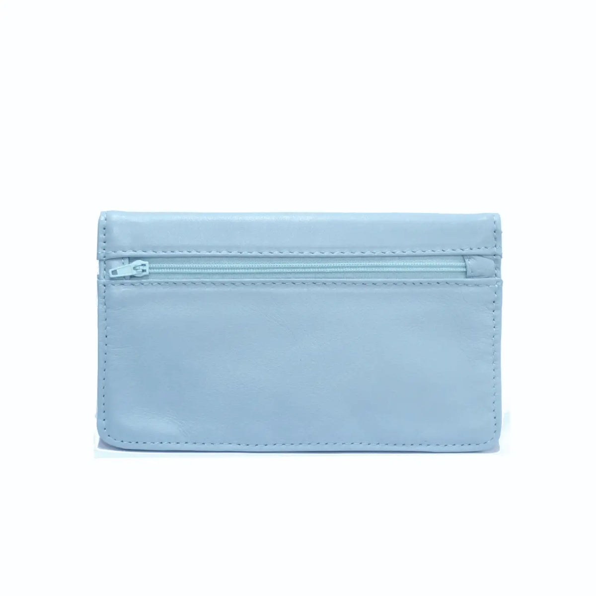 Multi-Colour and Pocket Leather Purse