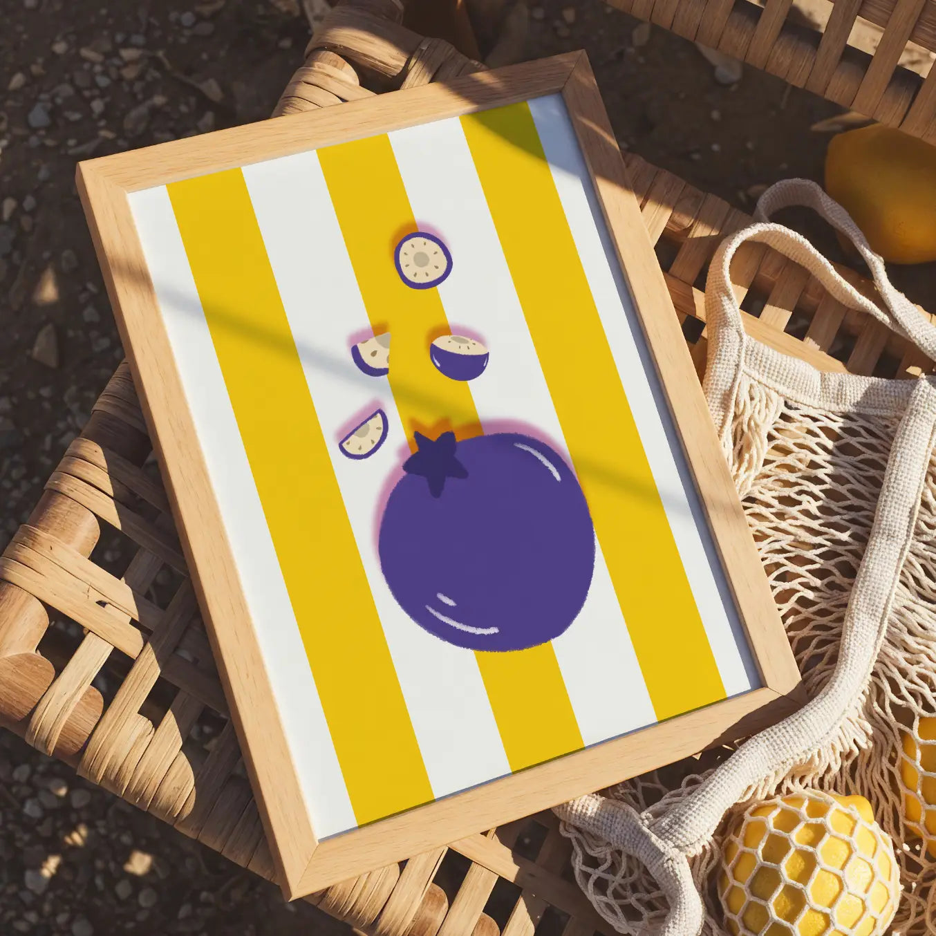 Blueberry POSTER A4 30x20 cm