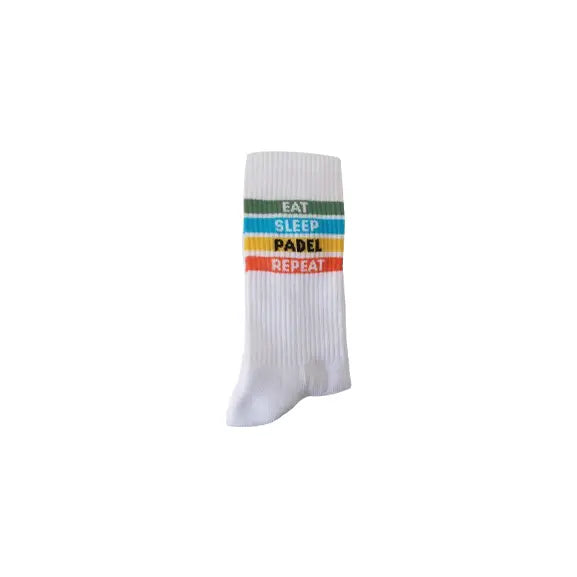 Eat Sleep Padel Repeat Socks