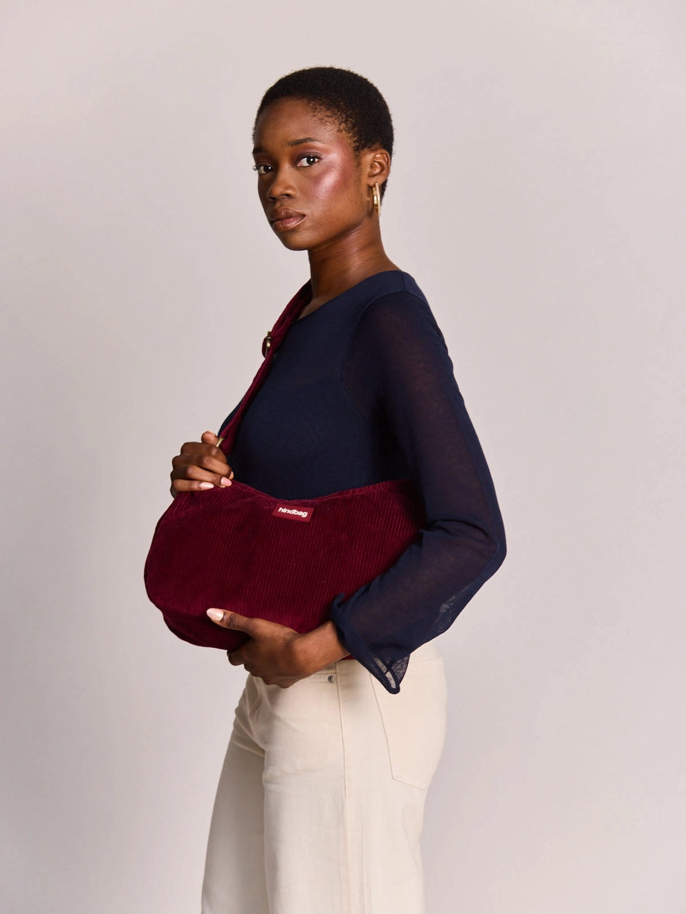 Rosa Bordeaux Crossbody Bag
