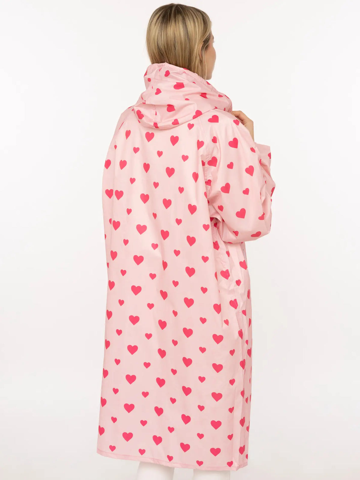 Raincoat "Love" Pink