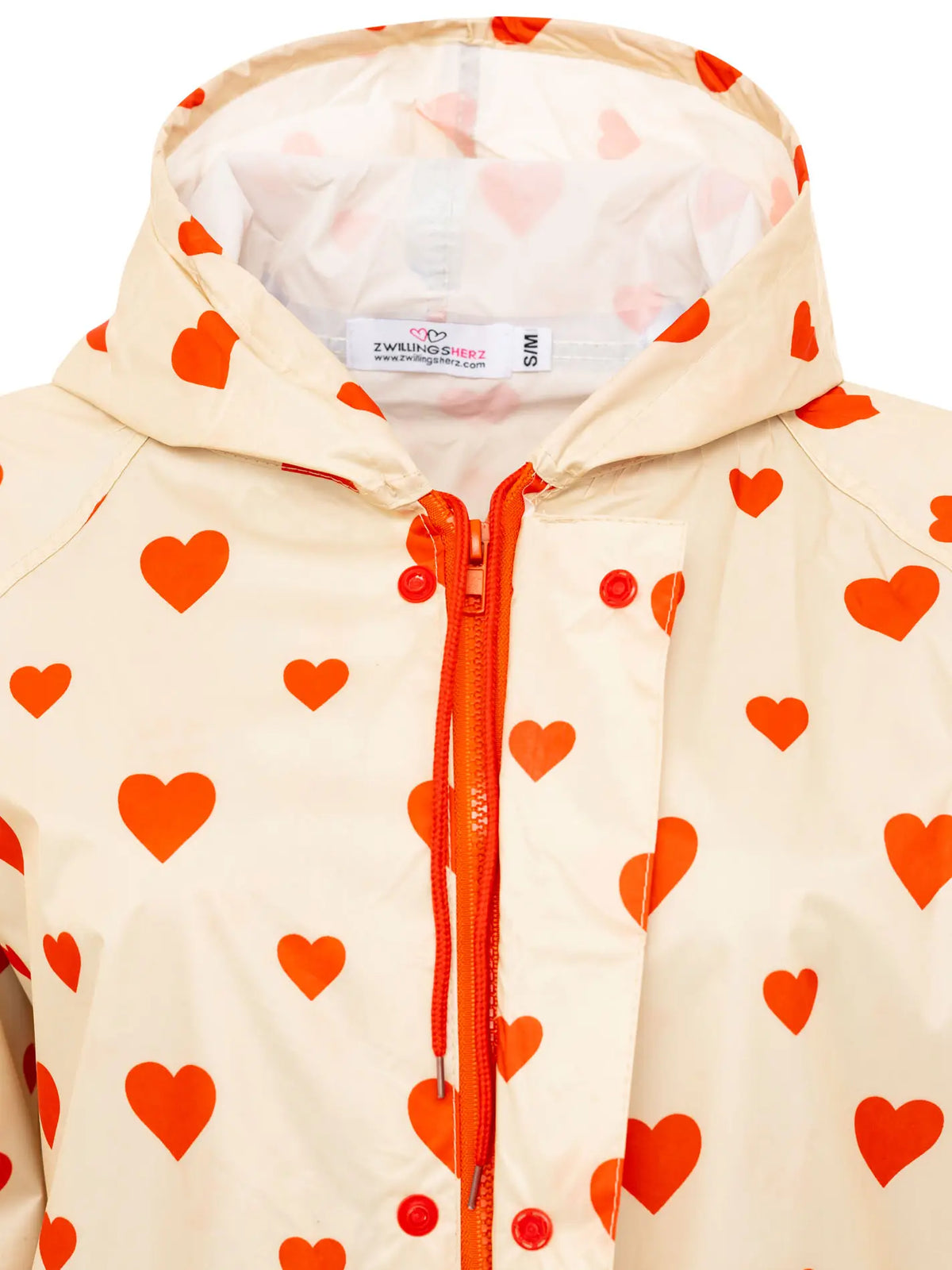 Raincoat "Love" Beige