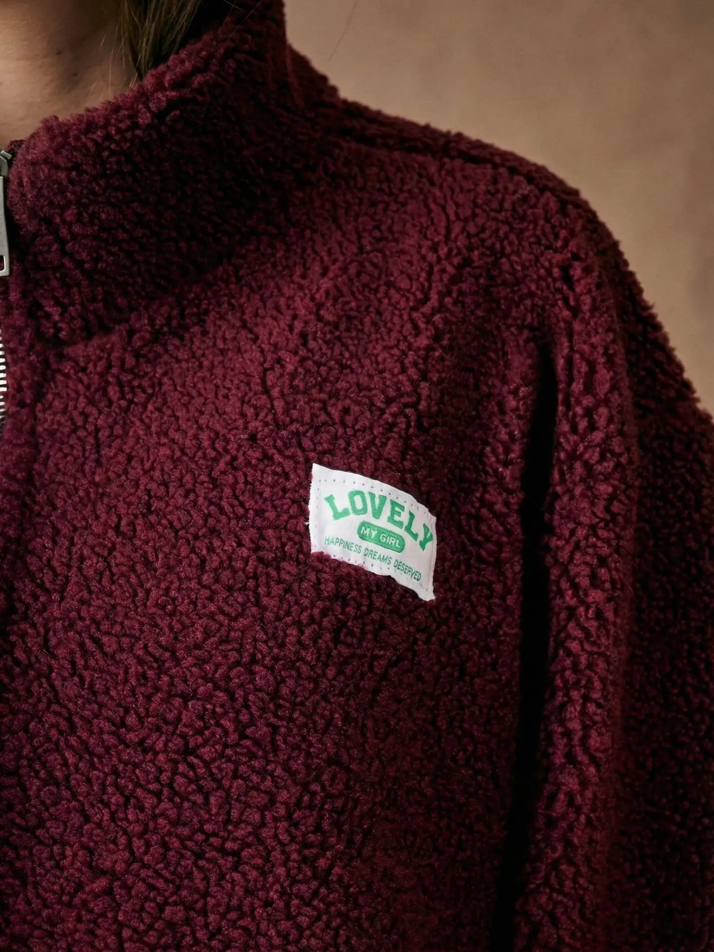 Bordeaux Fleece Jacket