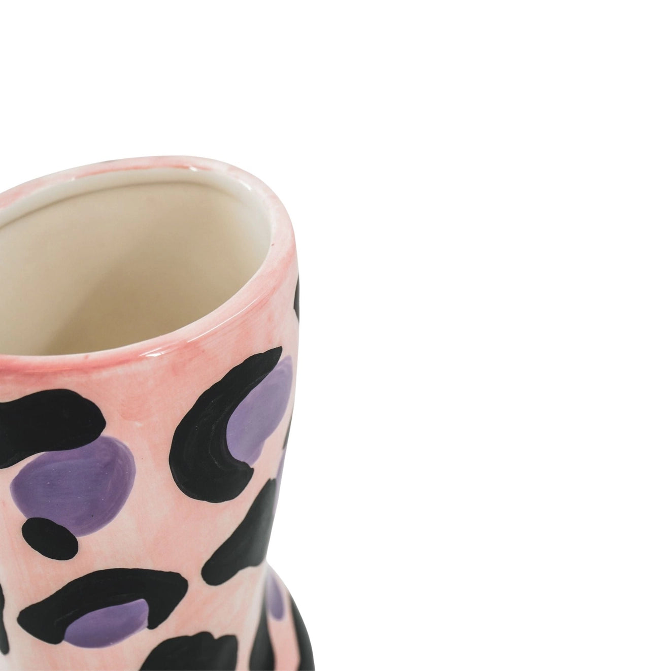 Leopard Boot Flower Vase 18x8x24 cm