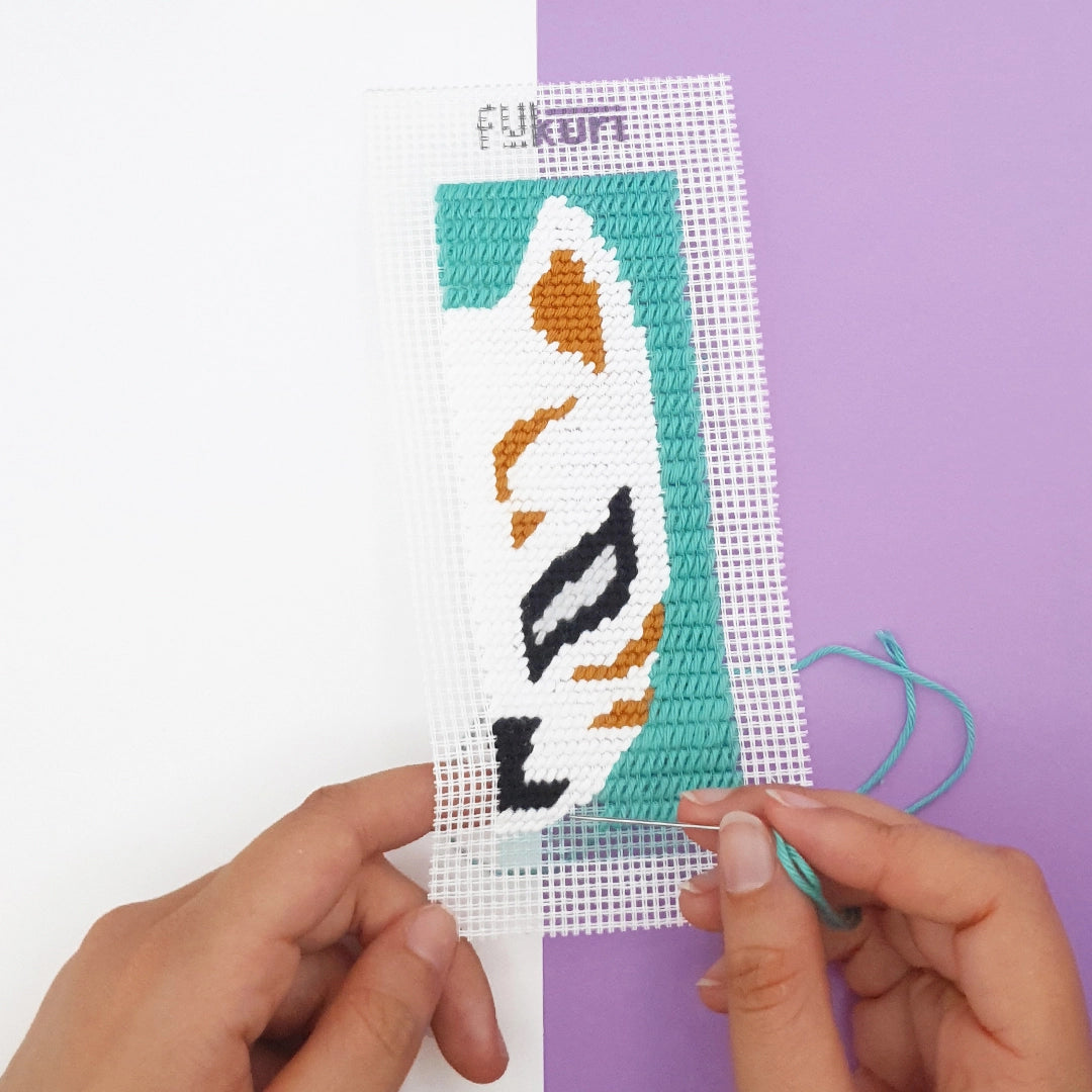 Needlepoint Kit - Bookmark - Kistune