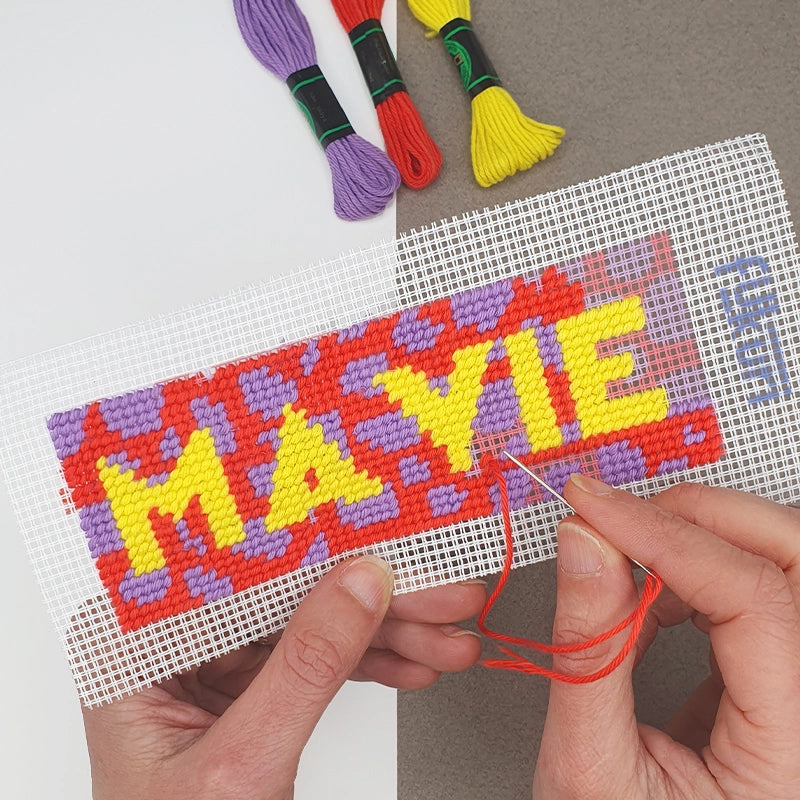 Needlepoint Kit - Bookmark - Ma Vie