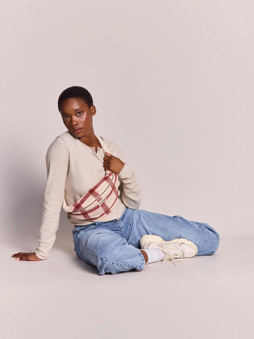 Olivia Pink Tartan Fanny Pack