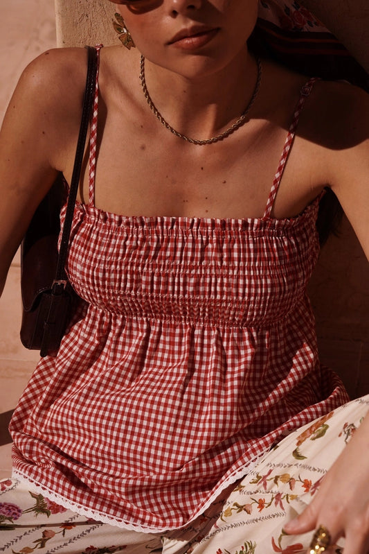 Dalila Red Top
