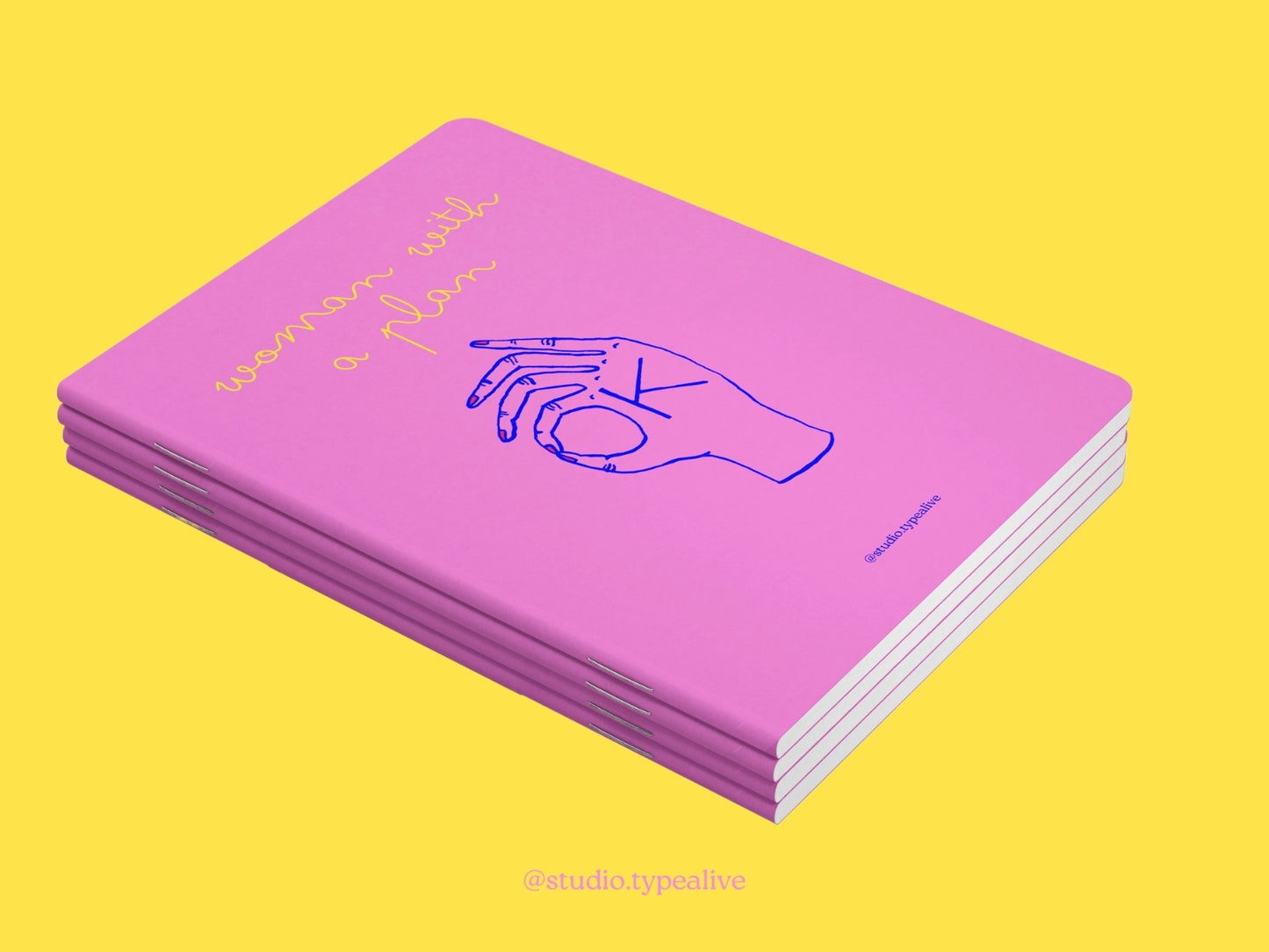 NOTEBOOK Woman with A Plan