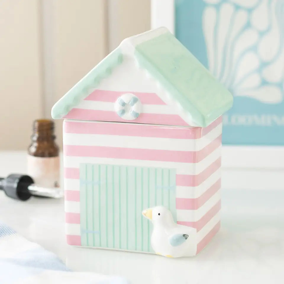 Pastel Beach Hut Oil Burner