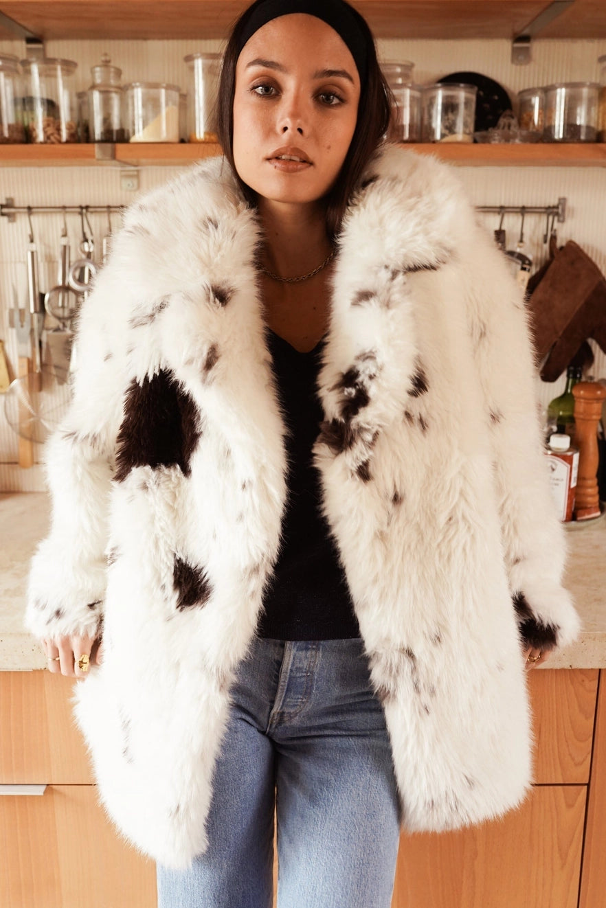 Monica Faux Fur Coat