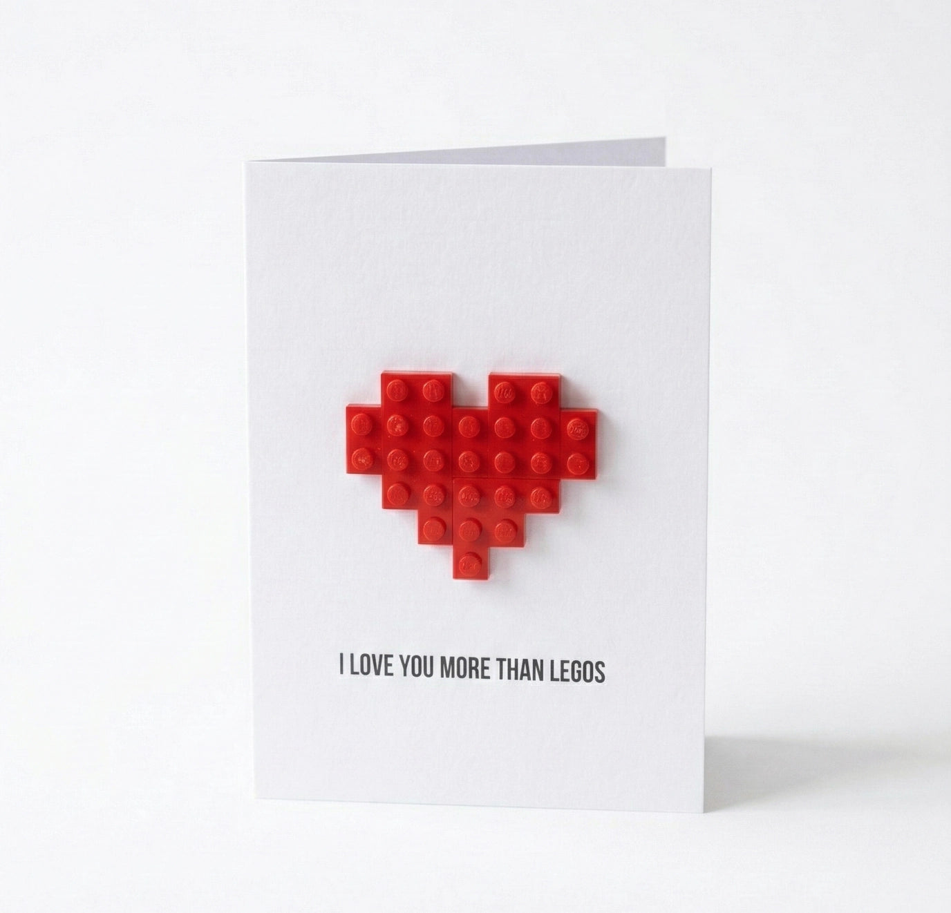 Postcard Lego "love"