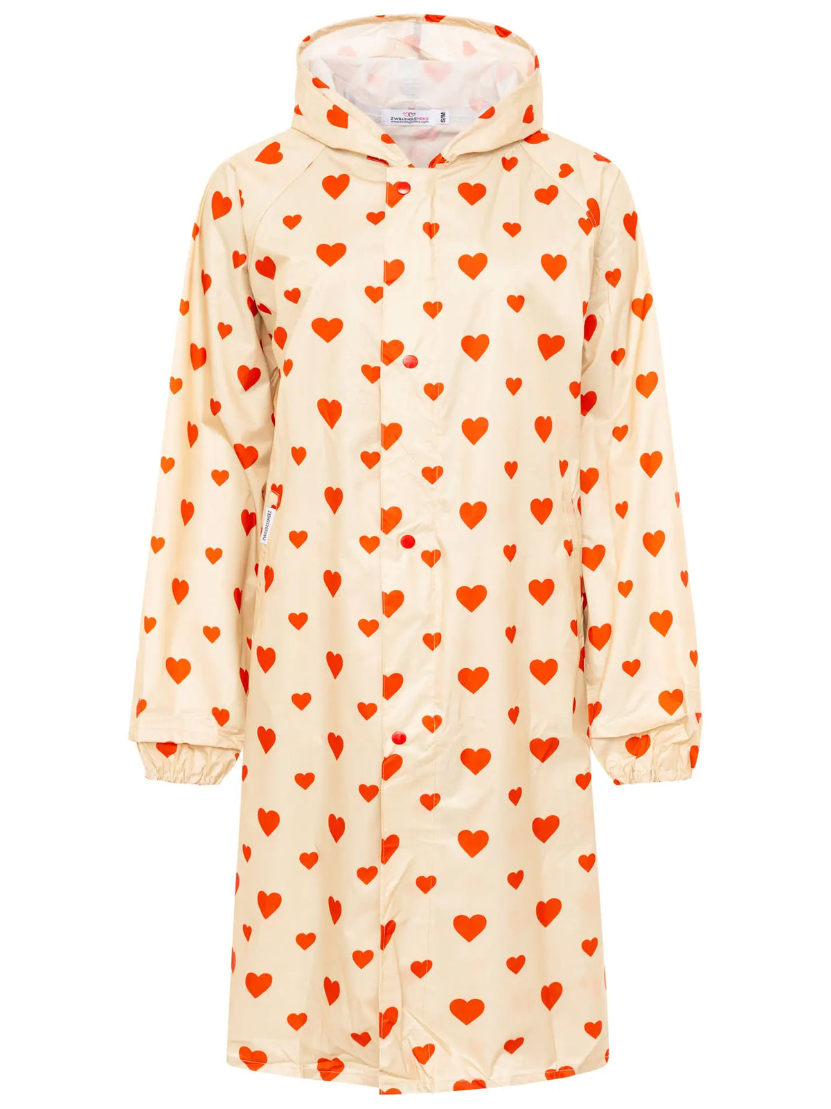 Raincoat "Love" Beige