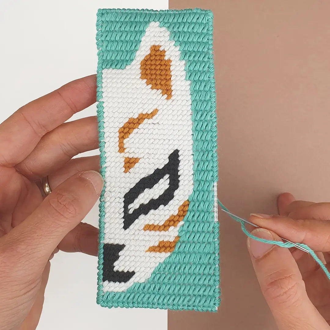 Needlepoint Kit - Bookmark - Kistune