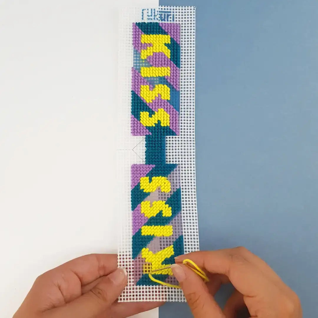 Needlepoint Kit-Keyholder-  Kiss